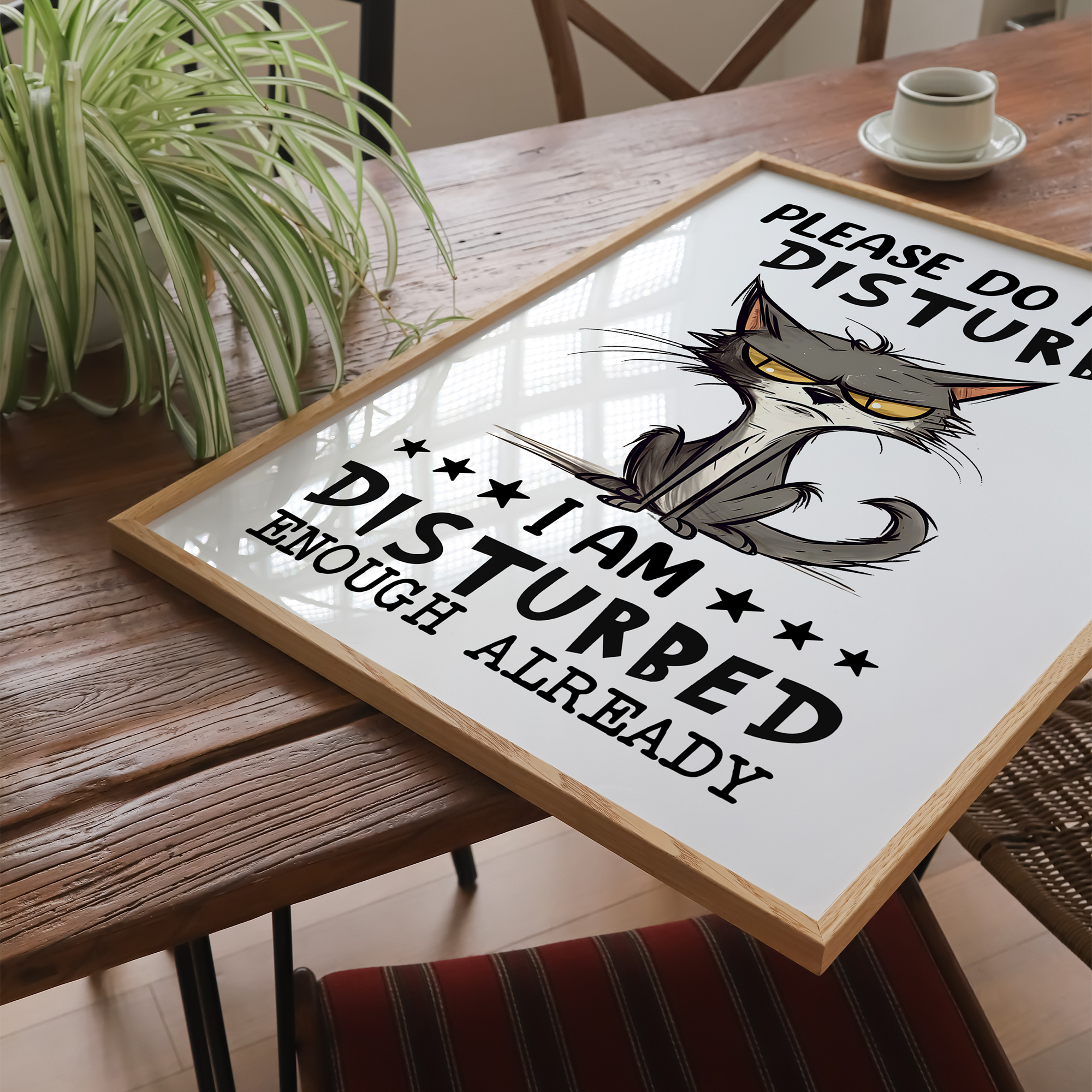 Sjov citat - plakat 9 - Just Karikatur