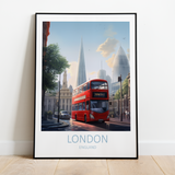 London i England - plakat 3 - Just Karikatur