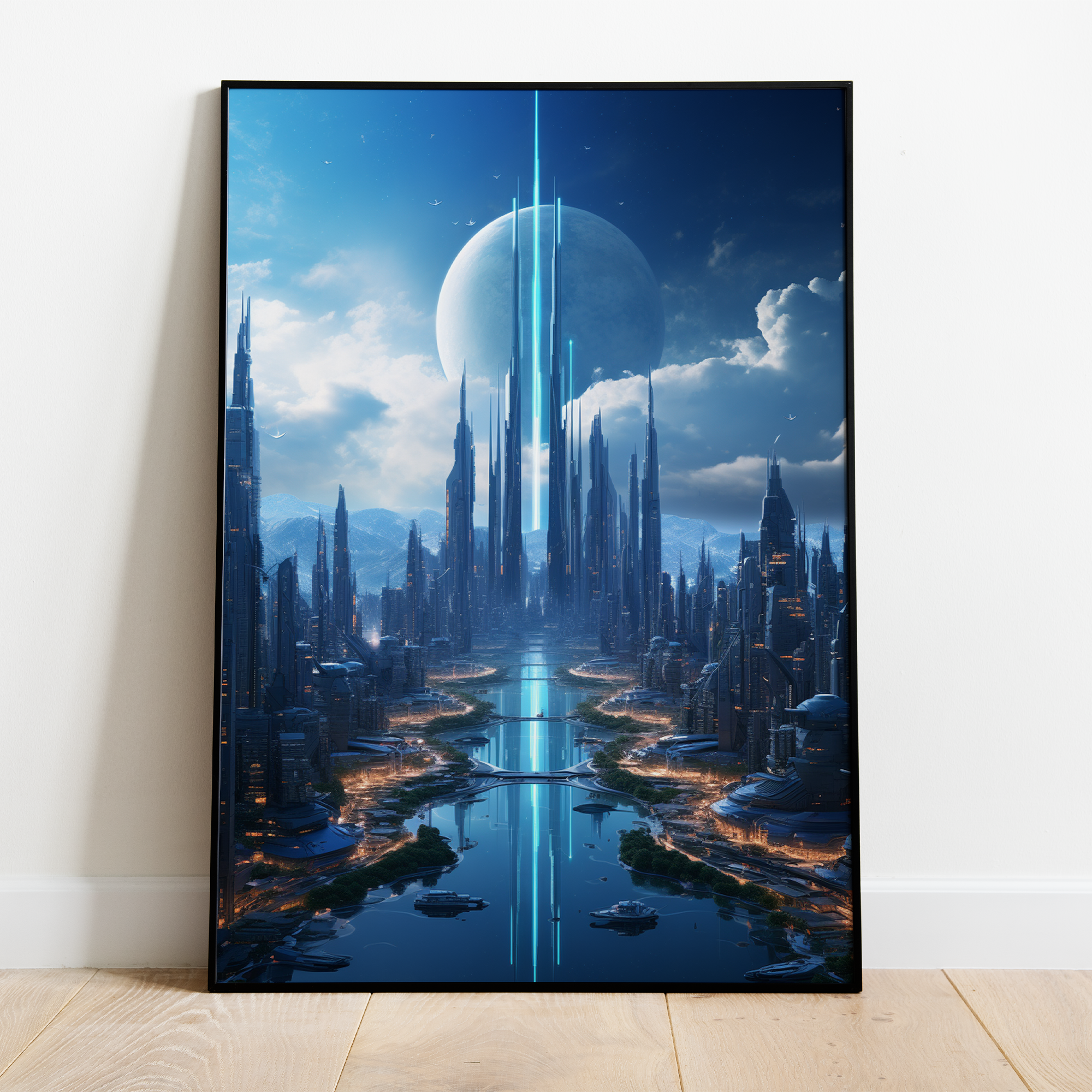 Futuristic By - plakat 3 - Just Karikatur