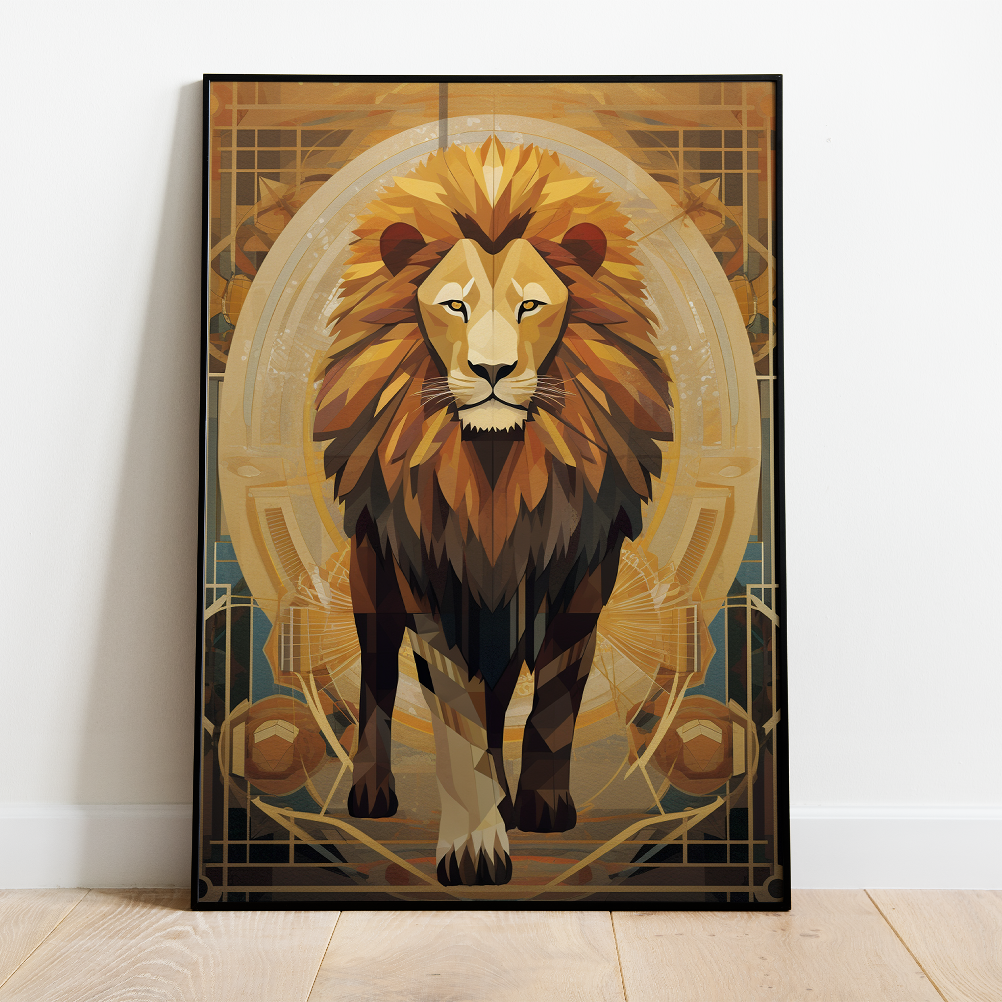 Løve - plakat 15 - Just Karikatur