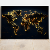 Verdenskort - plakat 1 - Just Karikatur