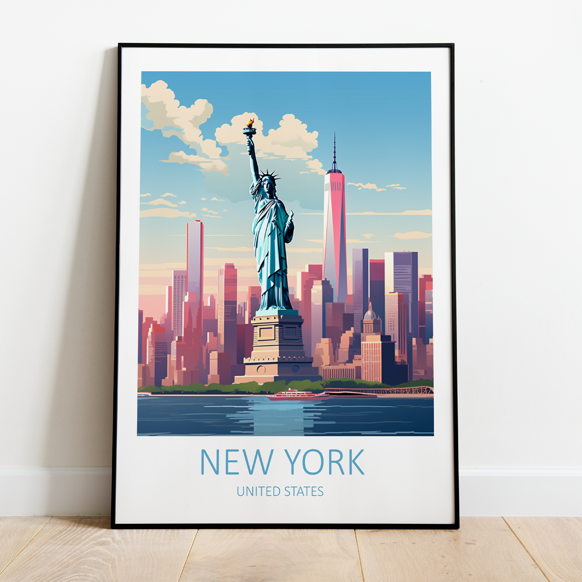 New York - plakat 2 - Just Karikatur