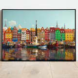 Nyhavn - plakat 13 - Just Karikatur