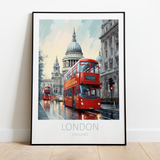 London i England - plakat 4 - Just Karikatur
