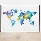 Verdenskort - plakat 2 - Just Karikatur