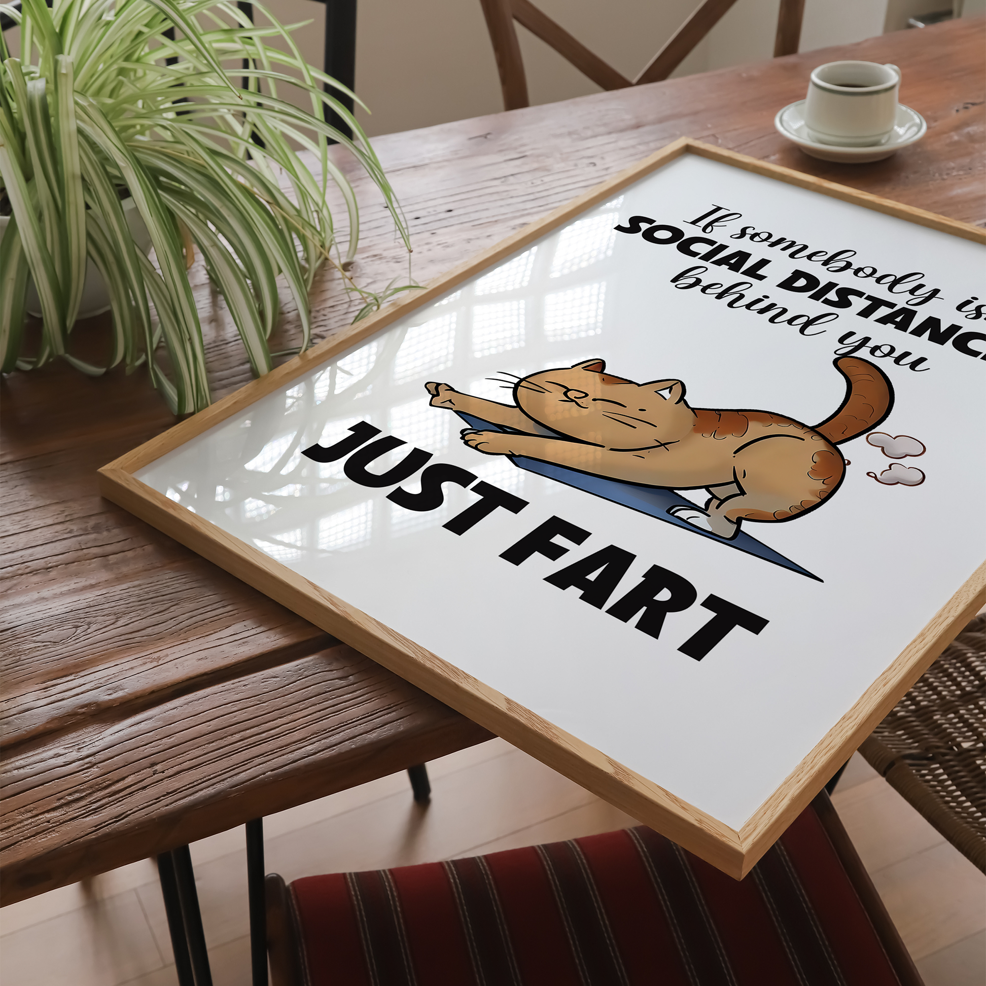 Sjov citat - plakat 10 - Just Karikatur