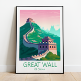 Great Wall Of China - plakat - Just Karikatur