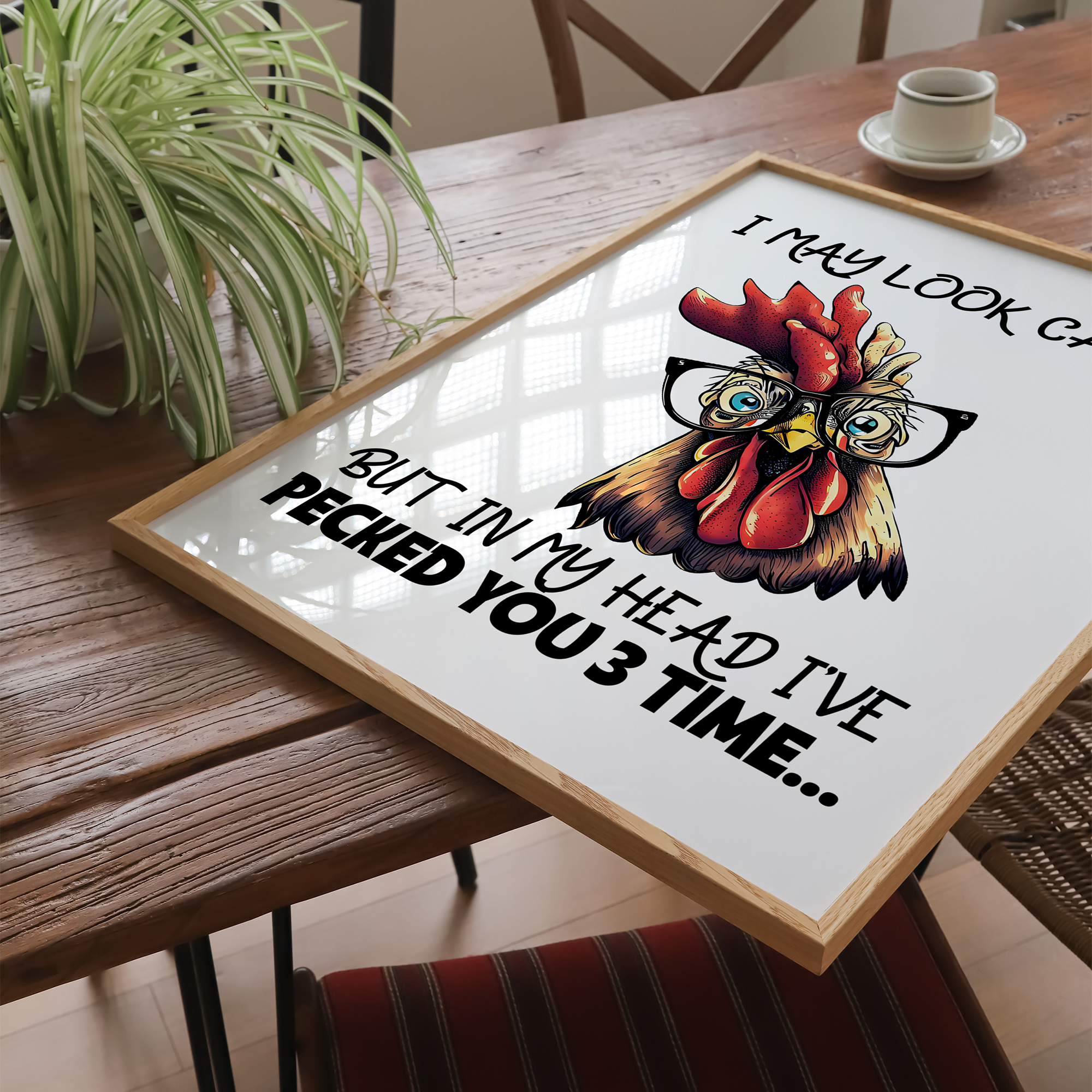 Sjov citat - plakat 20 - Just Karikatur