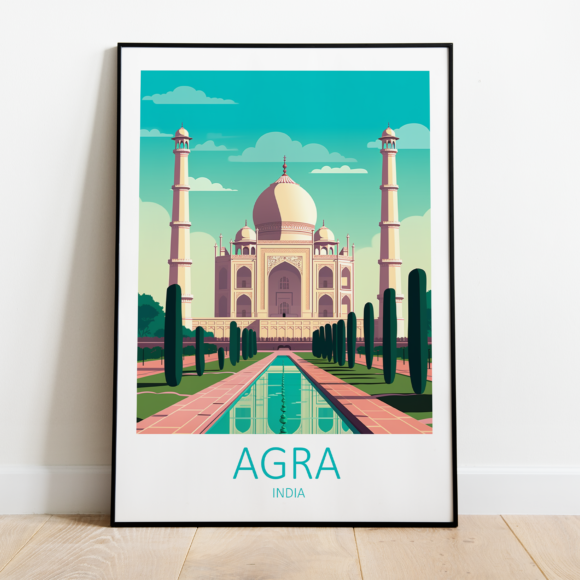 Taj Mahal - plakat - Just Karikatur