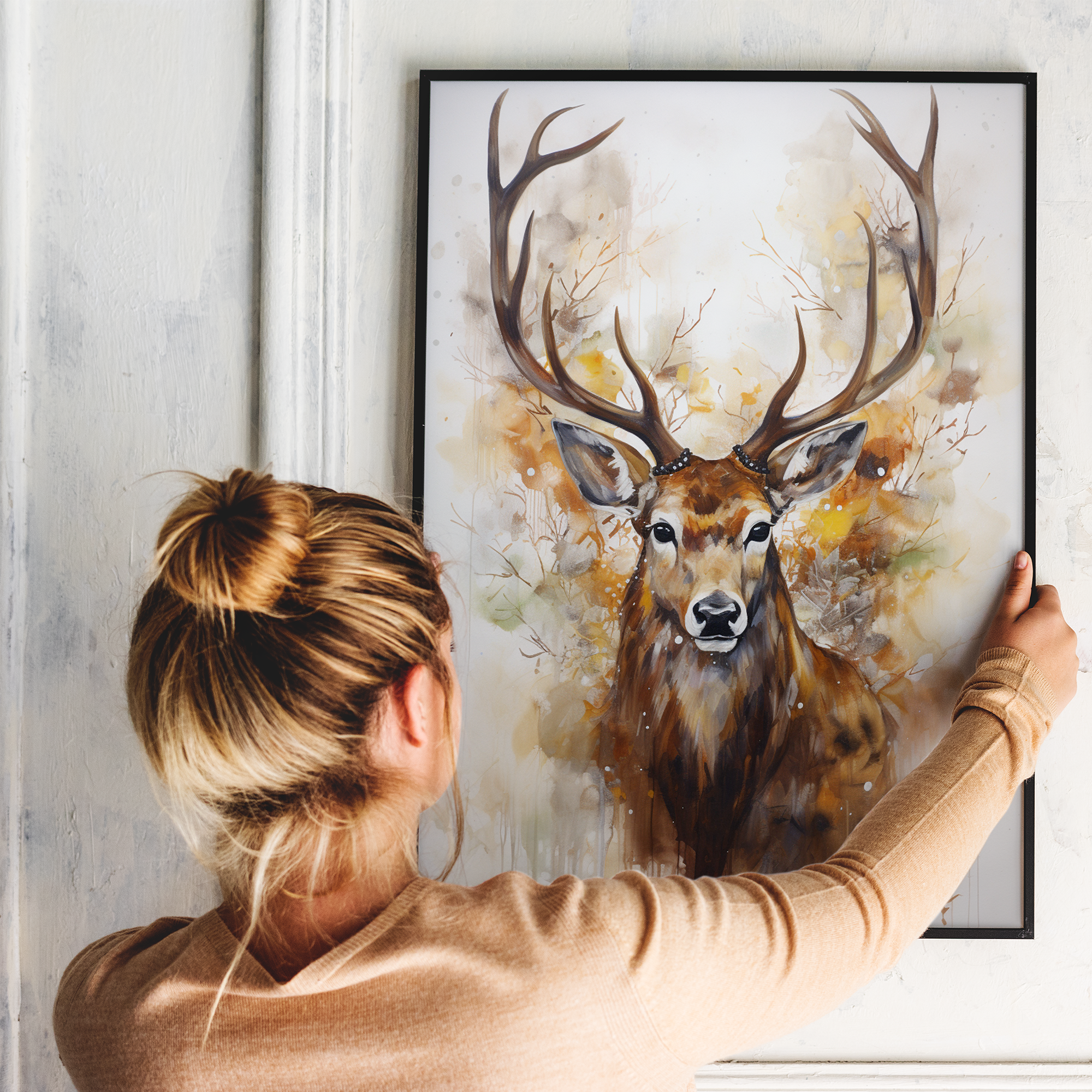 Kronhjort - plakat 6 - Just Karikatur