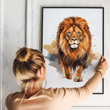 Løve - plakat 18 - Just Karikatur