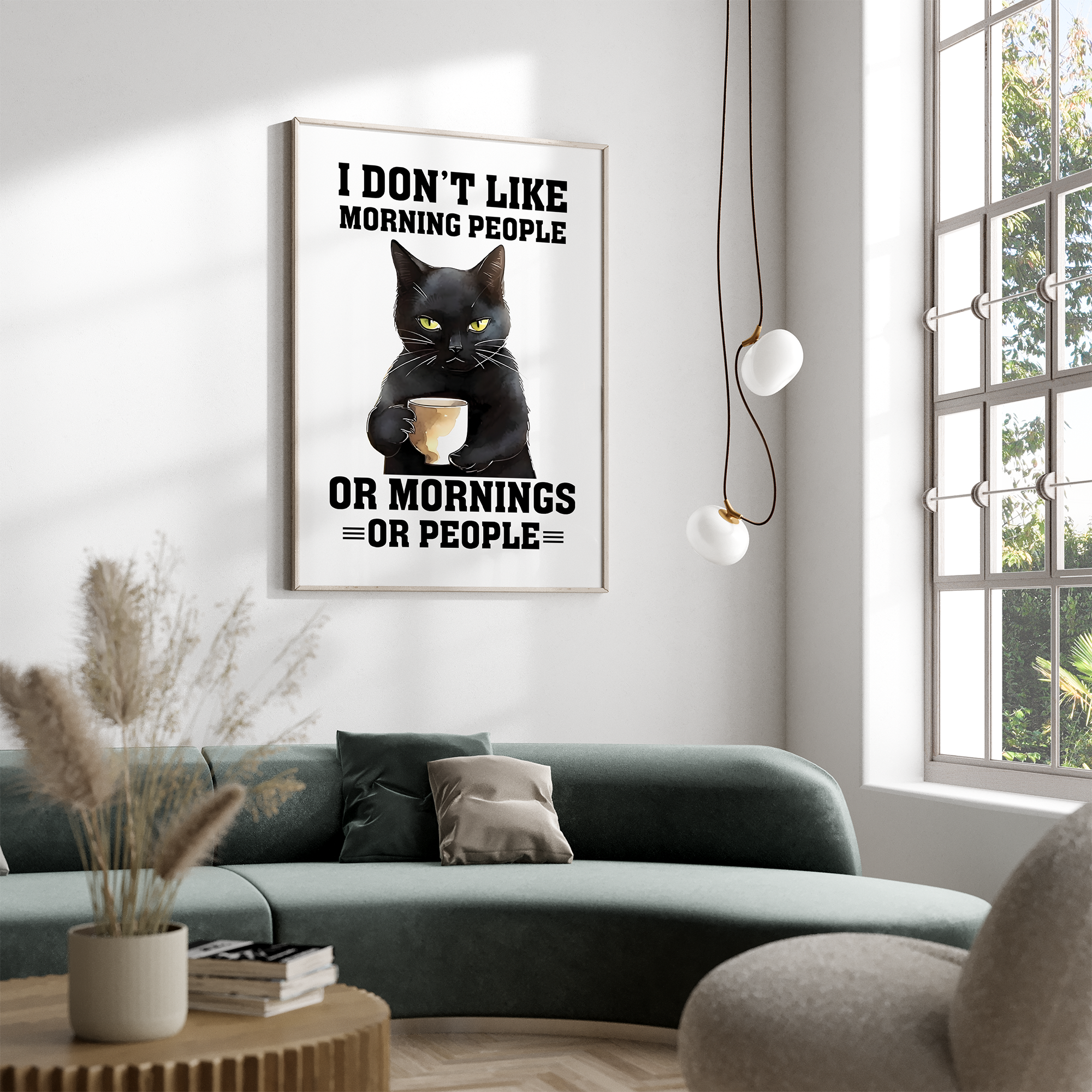 Sjov citat - plakat 17 - Just Karikatur