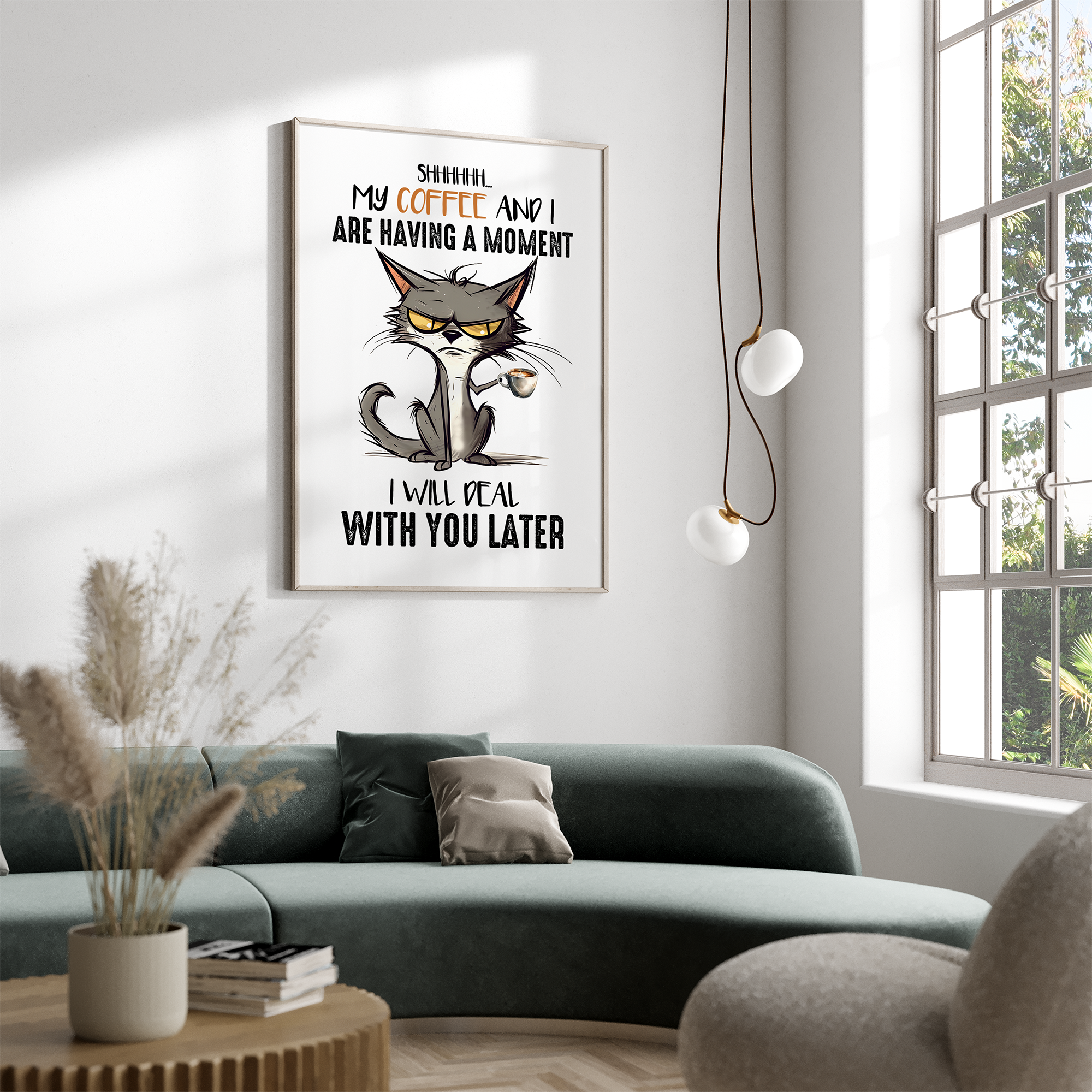 Sjov citat - plakat 19 - Just Karikatur