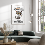 Sjov citat - plakat 19 - Just Karikatur