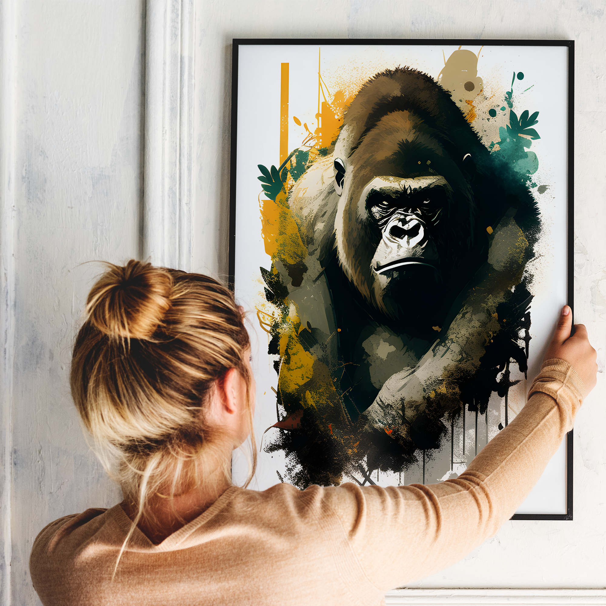 Gorilla - plakat 4 - Just Karikatur