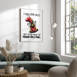 Sjov citat - plakat 20 - Just Karikatur