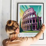 Colosseum plakat - Just Karikatur