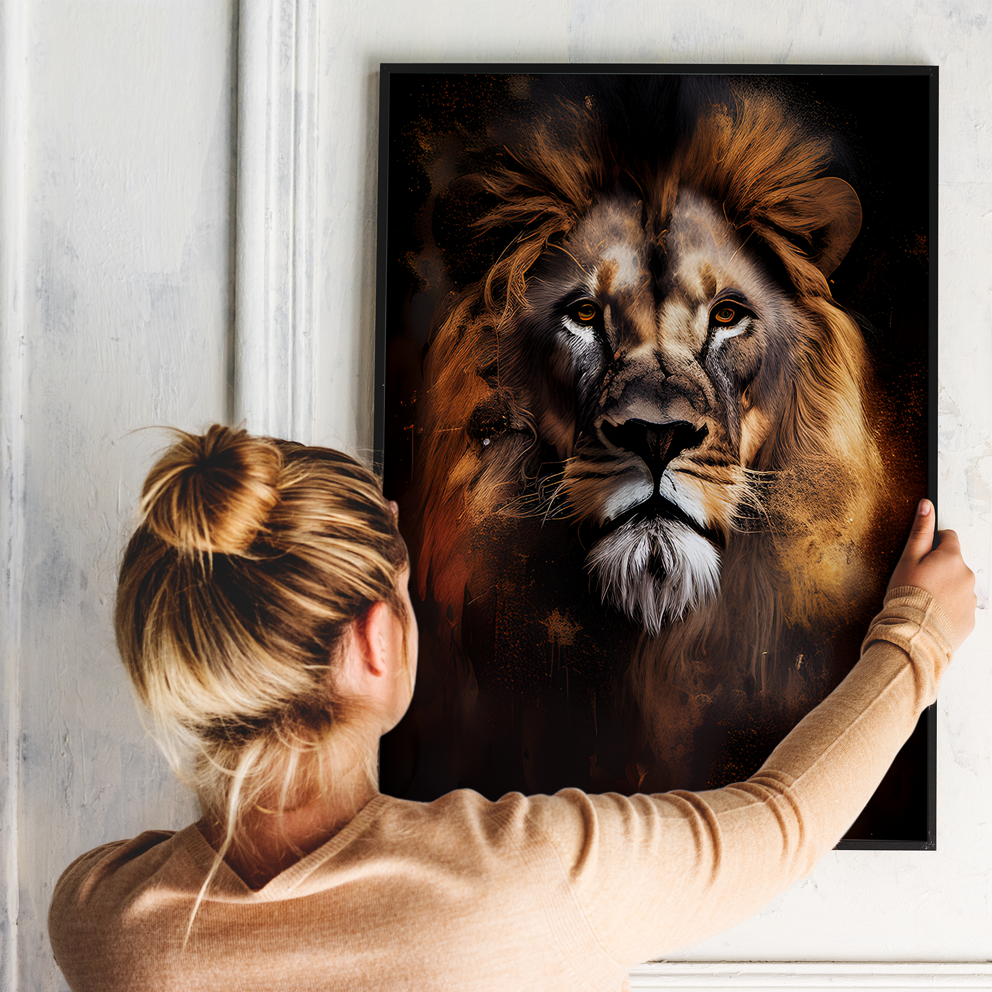 Løve - plakat 9 - Just Karikatur