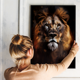 Løve - plakat 9 - Just Karikatur