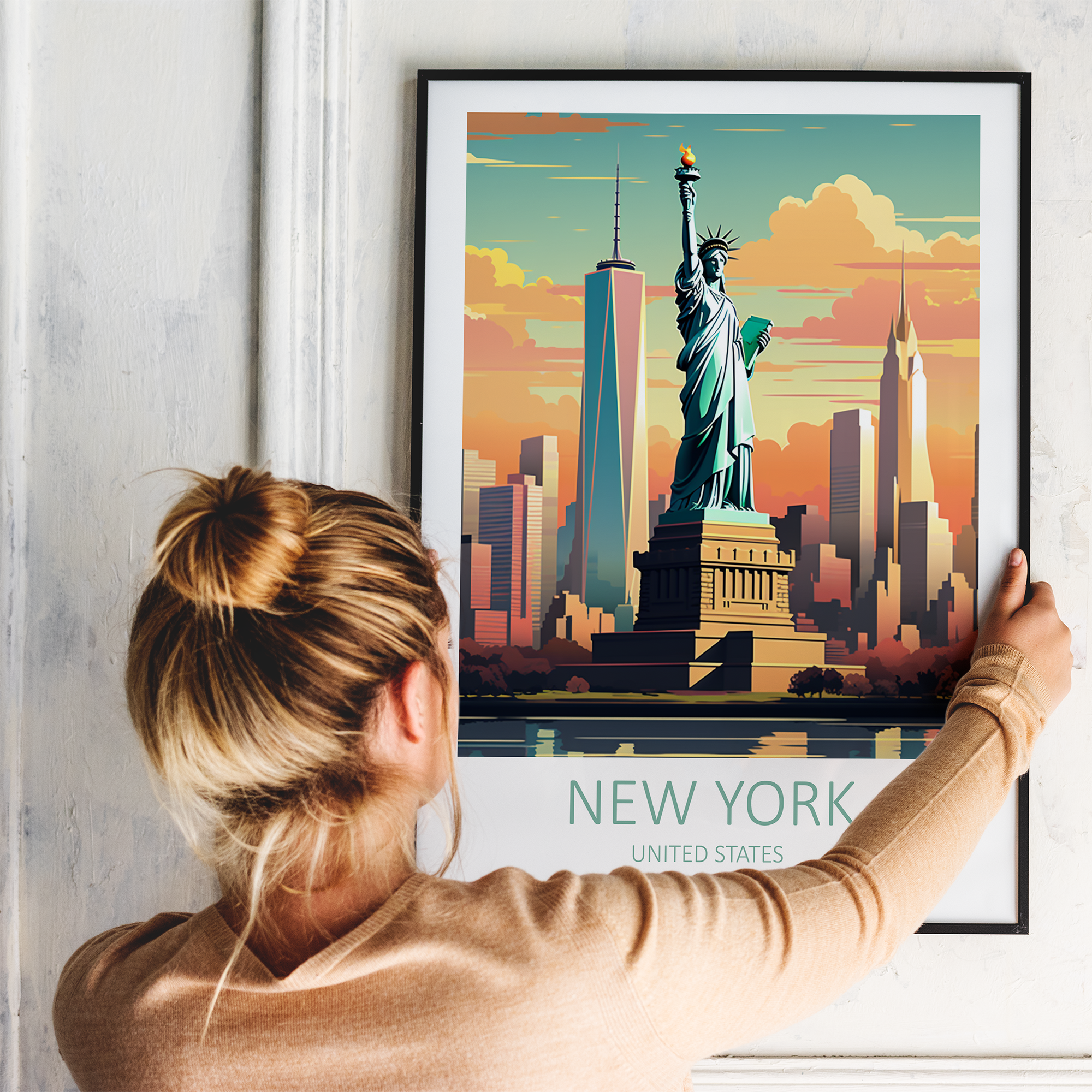 New York - plakat 3 - Just Karikatur
