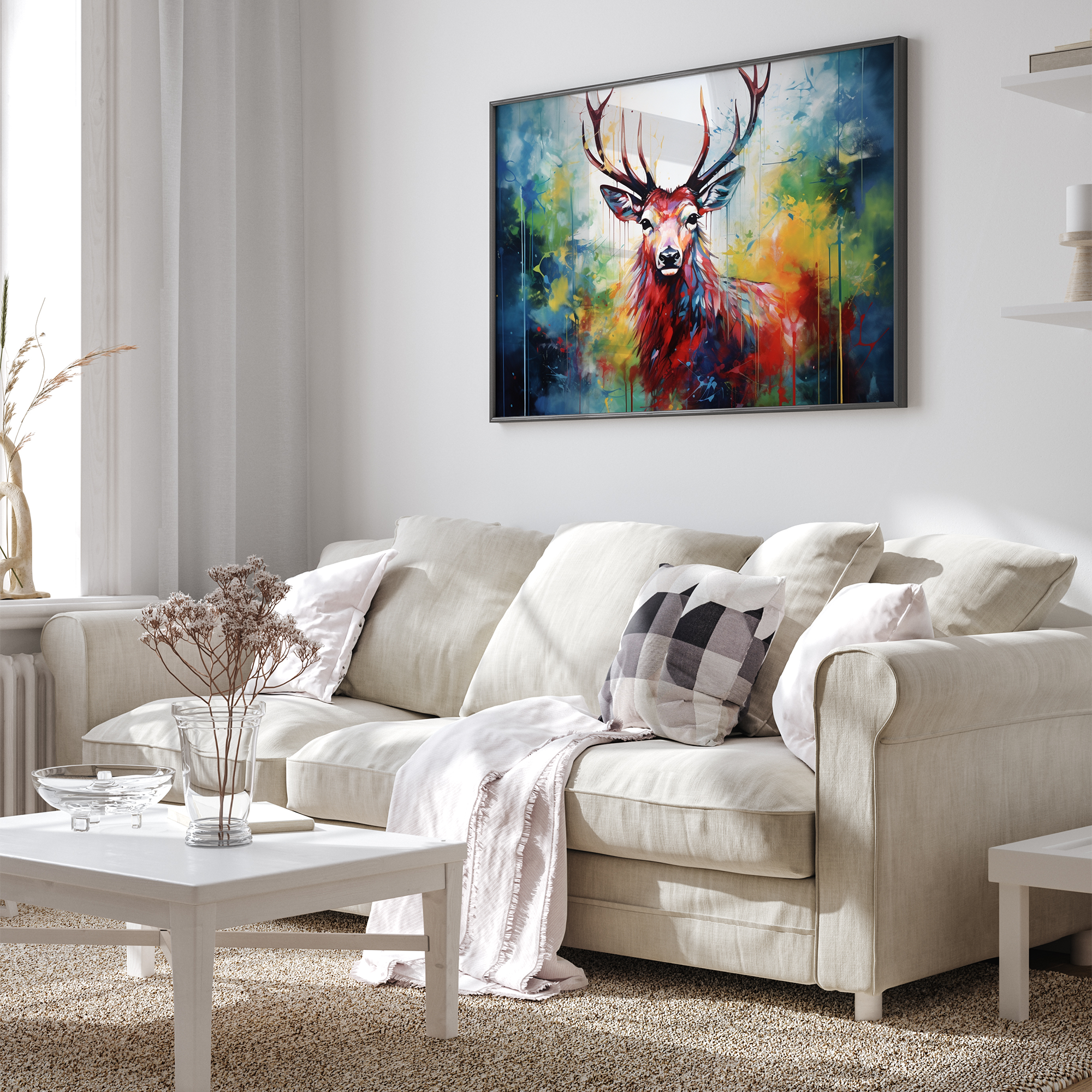 Kronhjort - plakat 1 - Just Karikatur