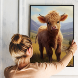 Highland Cattle - plakat 3 - Just Karikatur