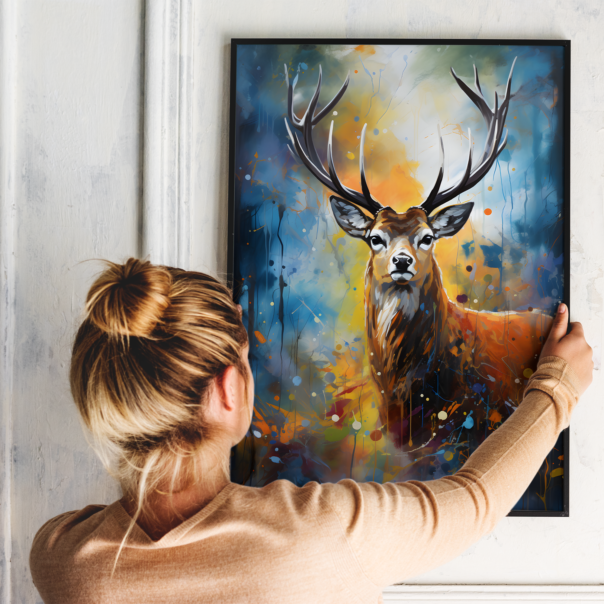 Kronhjort - plakat 8 - Just Karikatur