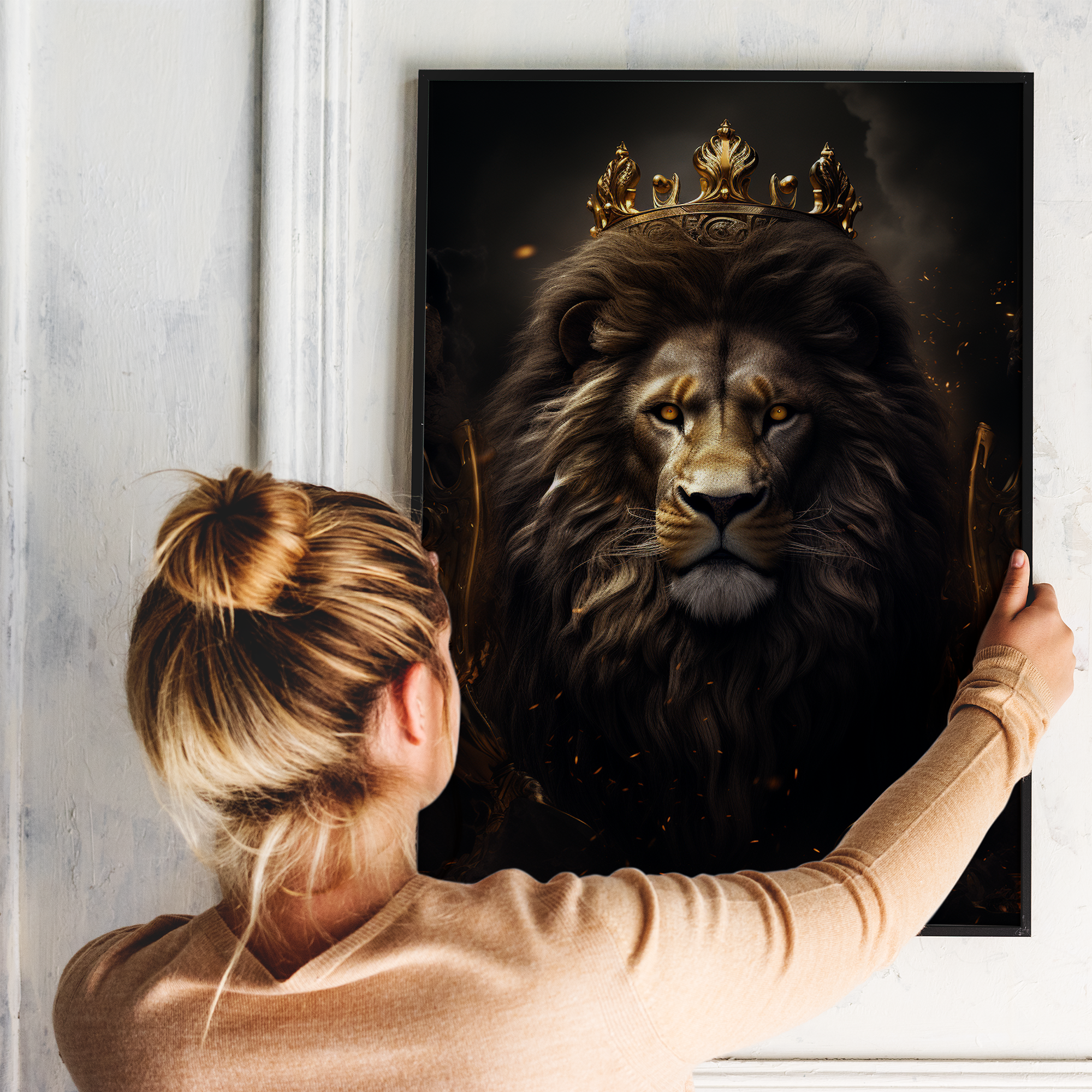 Løve - plakat 21 - Just Karikatur