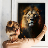 Løve - plakat 2 - Just Karikatur