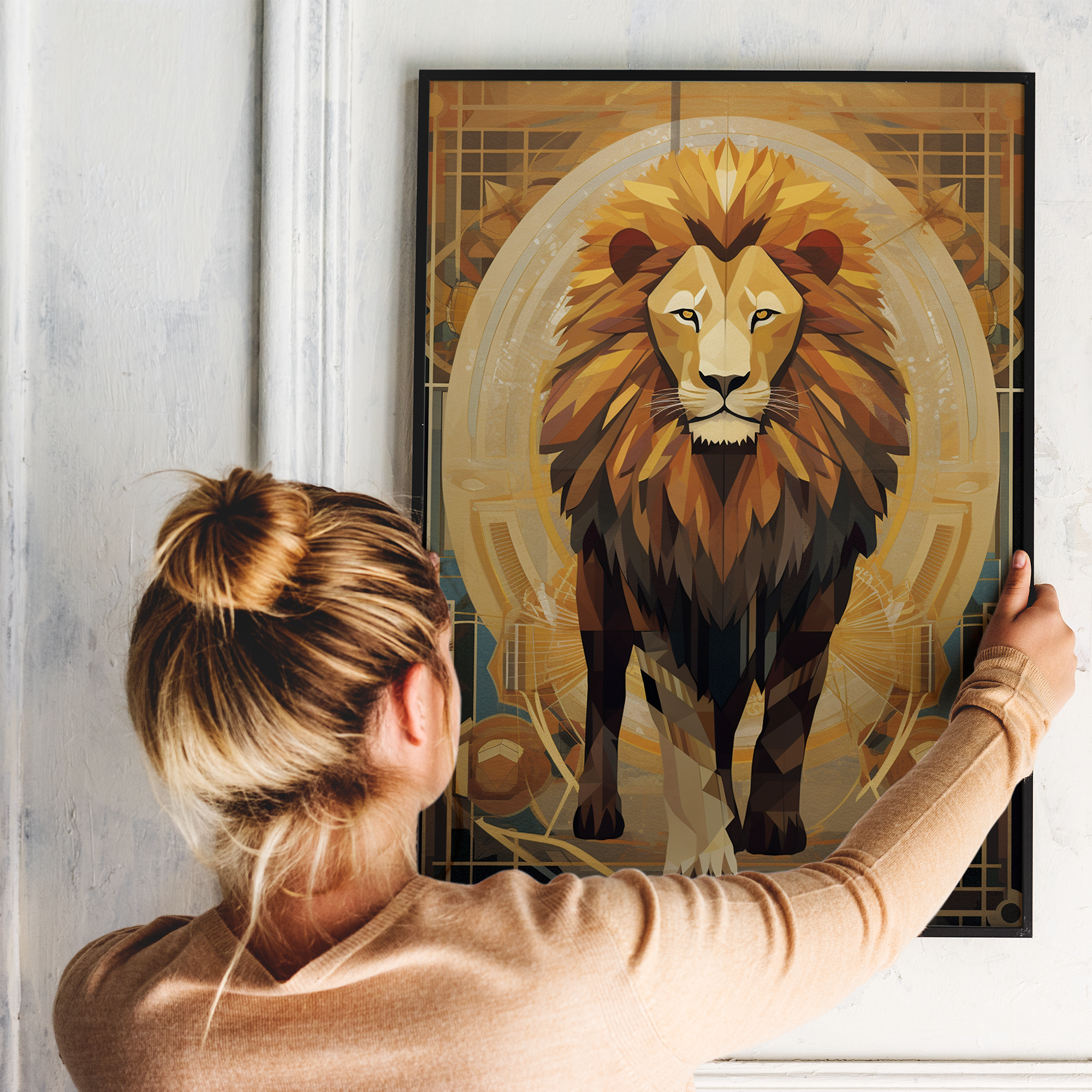 Løve - plakat 15 - Just Karikatur