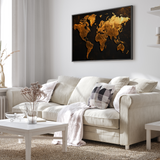 Verdenskort - plakat 3 - Just Karikatur