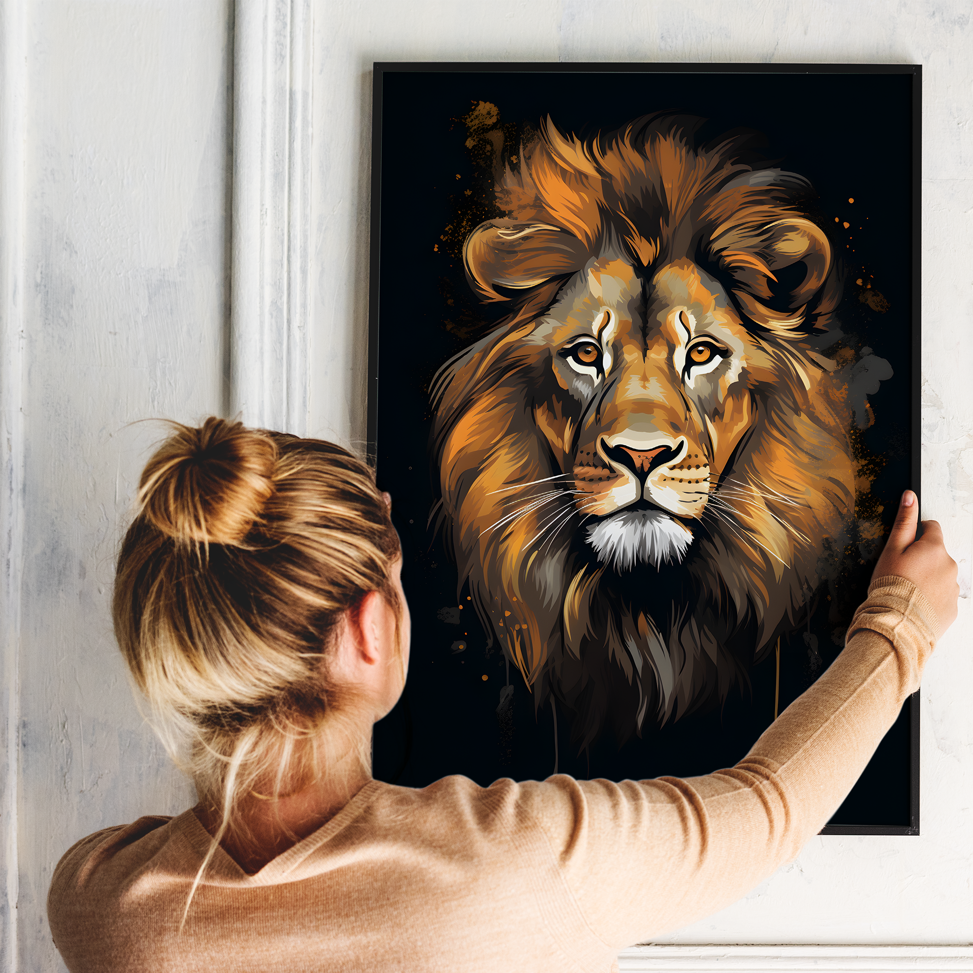 Løve - plakat 16 - Just Karikatur