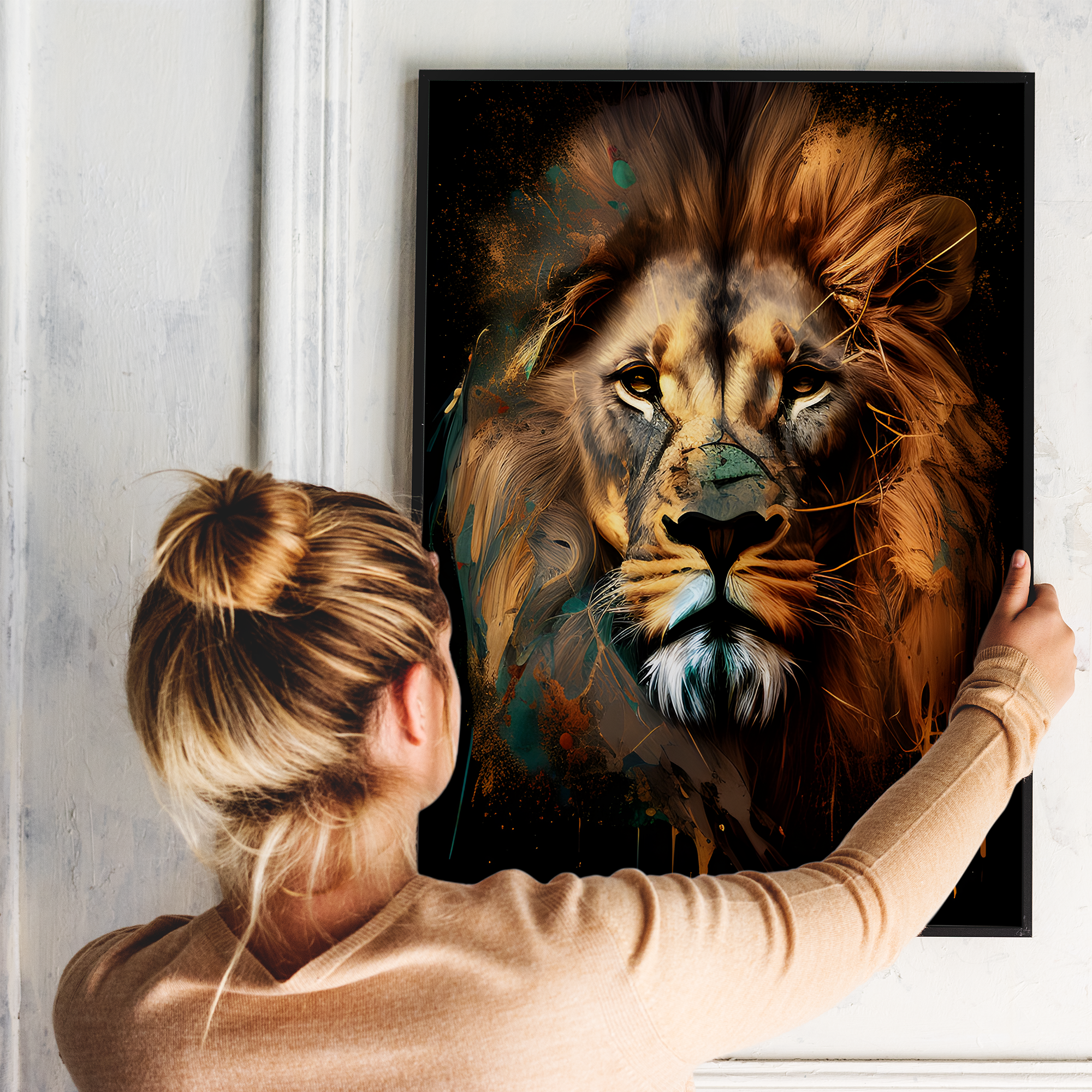 Løve - plakat 10 - Just Karikatur