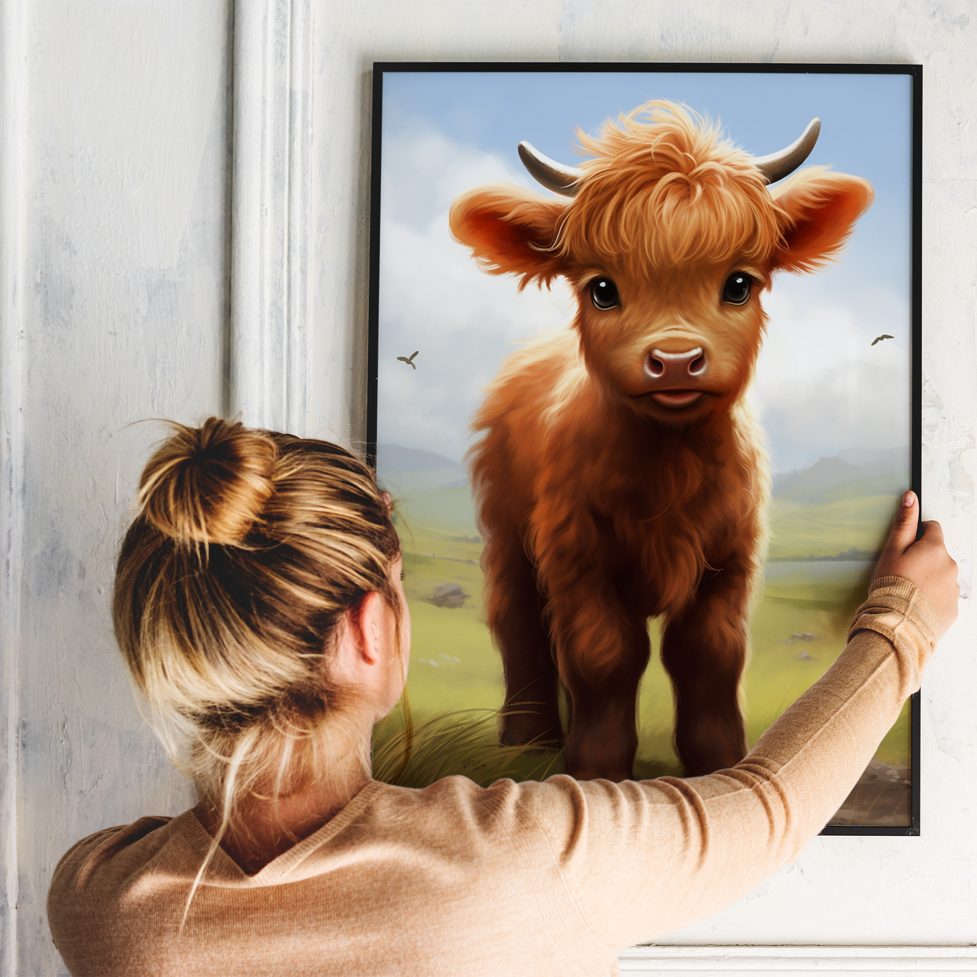 Highland Cattle - plakat 2 - Just Karikatur