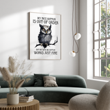 Sjov citat - plakat 8 - Just Karikatur