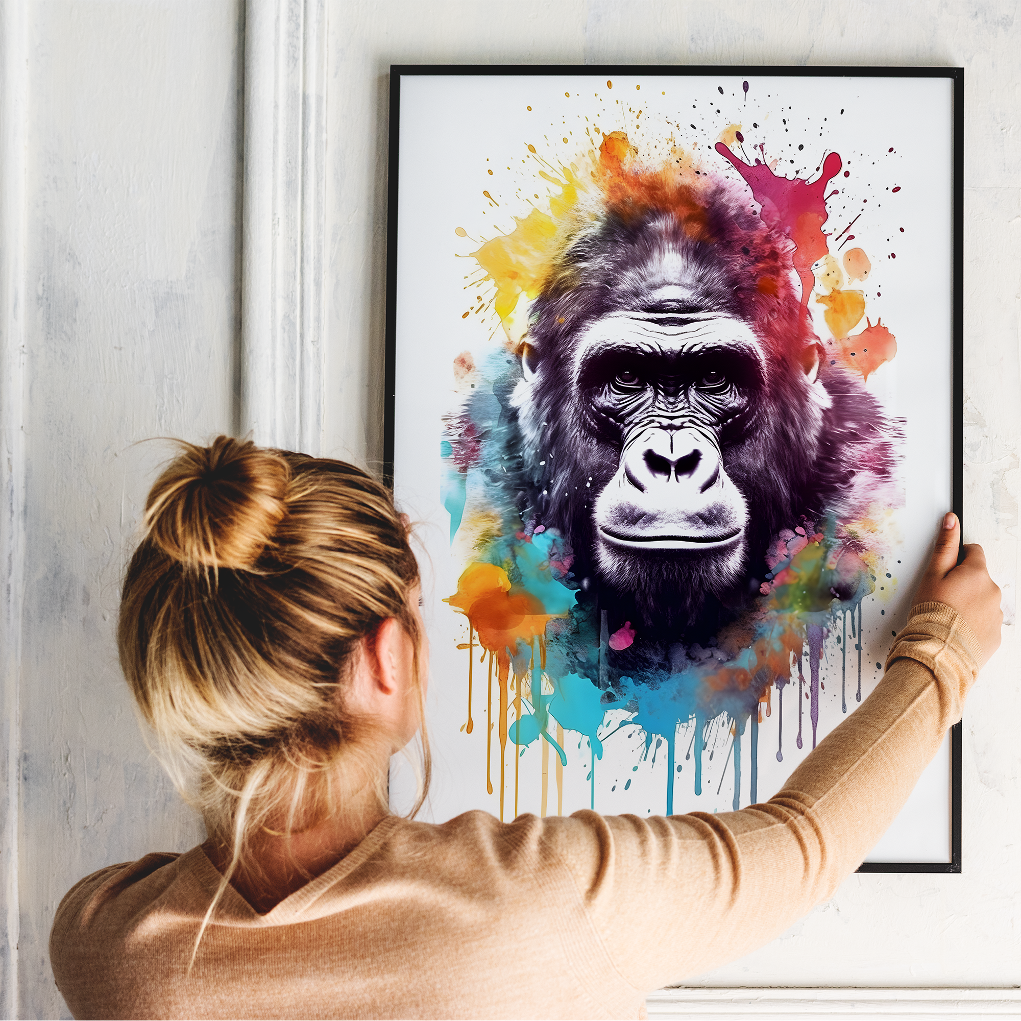 Gorilla - plakat 6 - Just Karikatur