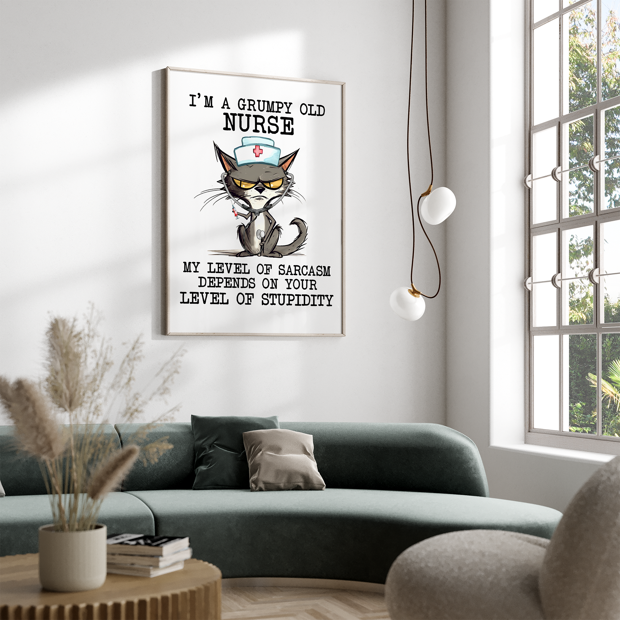 Sjov citat - plakat 4 - Just Karikatur