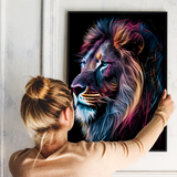 Løve - plakat 4 - Just Karikatur