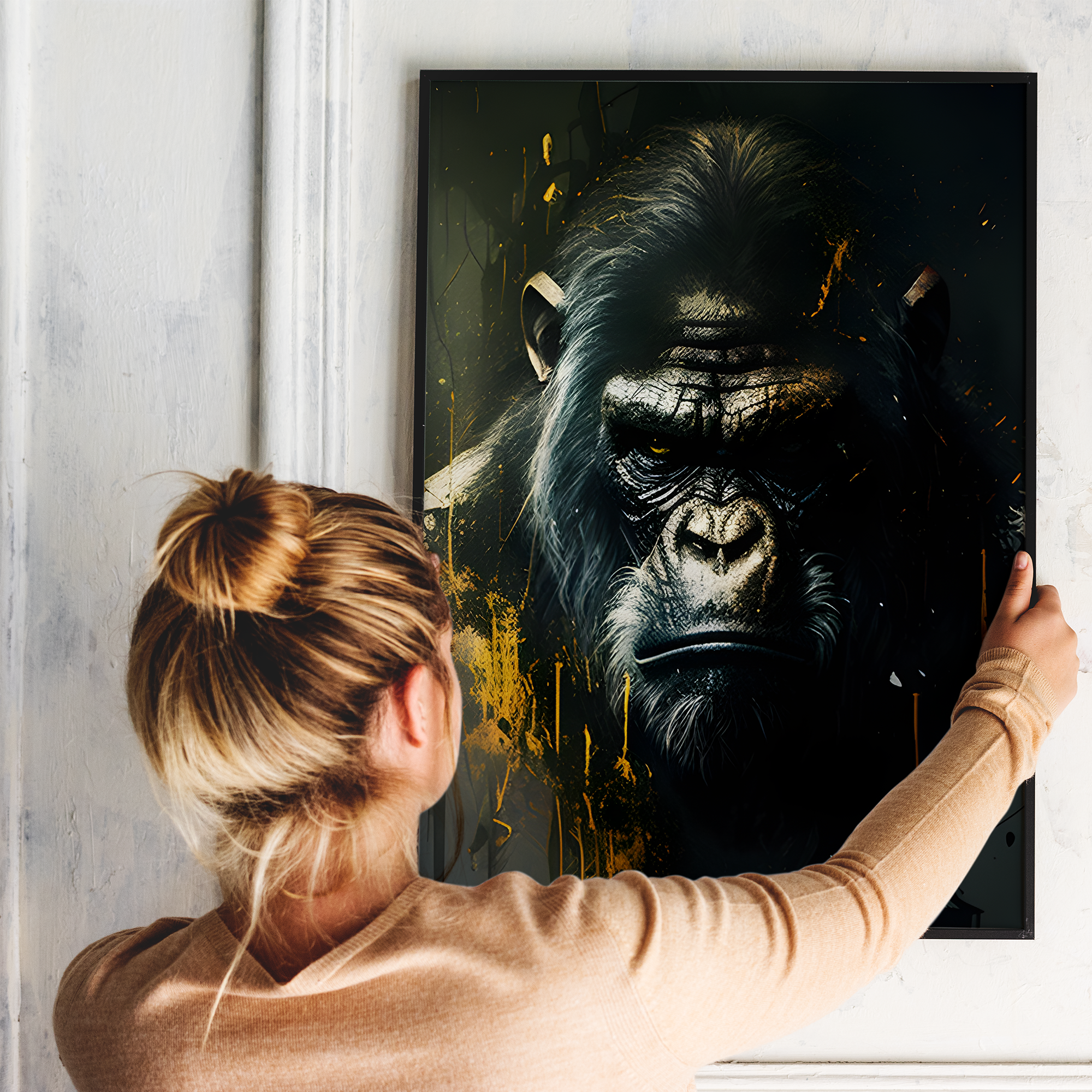 Gorilla - plakat 8 - Just Karikatur