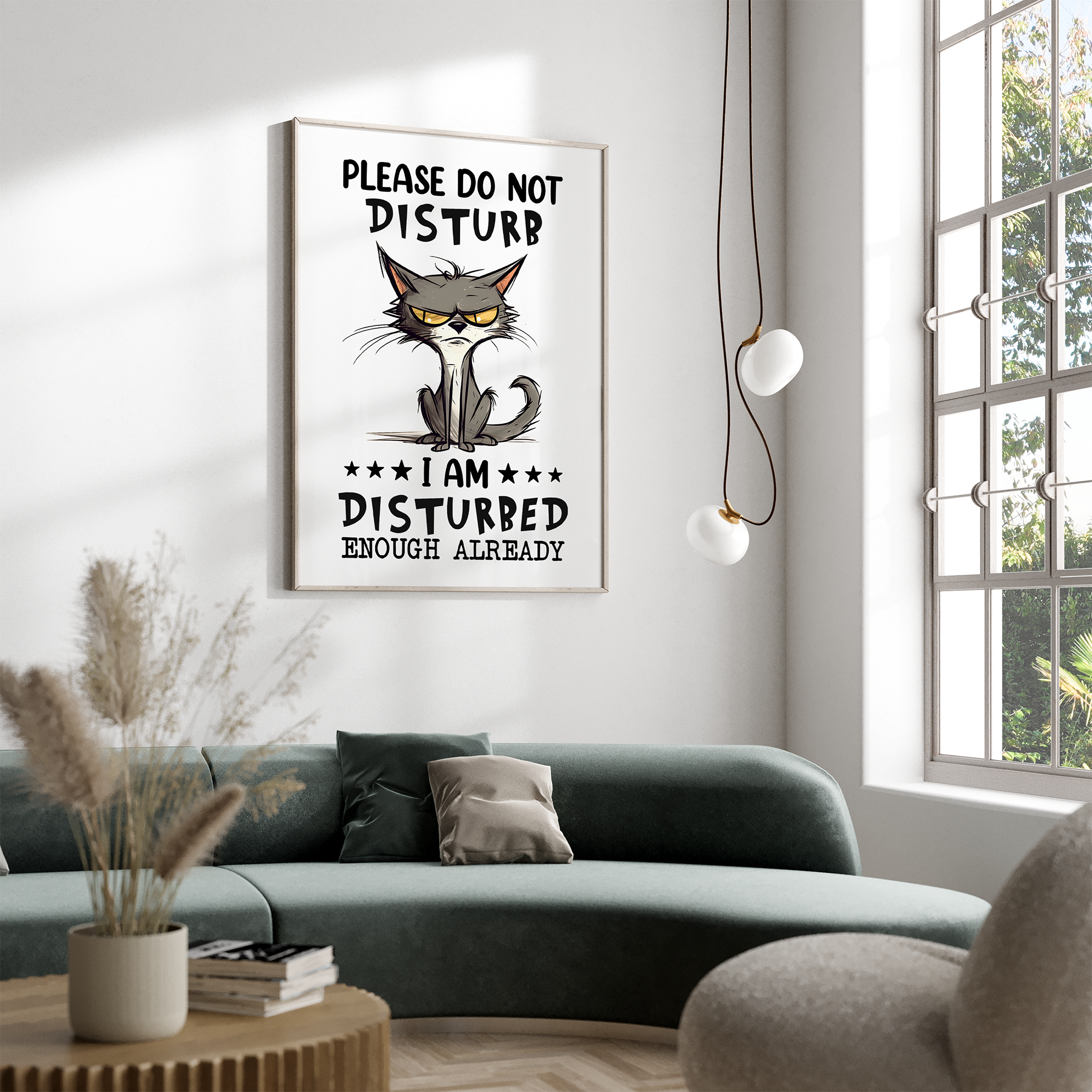 Sjov citat - plakat 9 - Just Karikatur