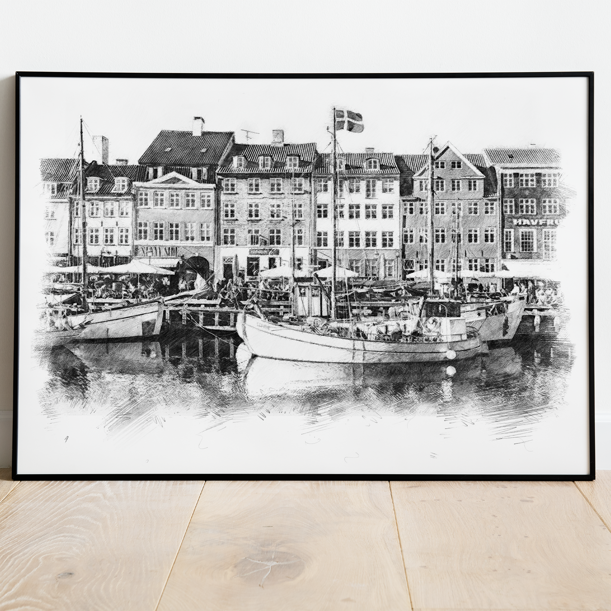 Nyhavn - plakat 12 - Just Karikatur