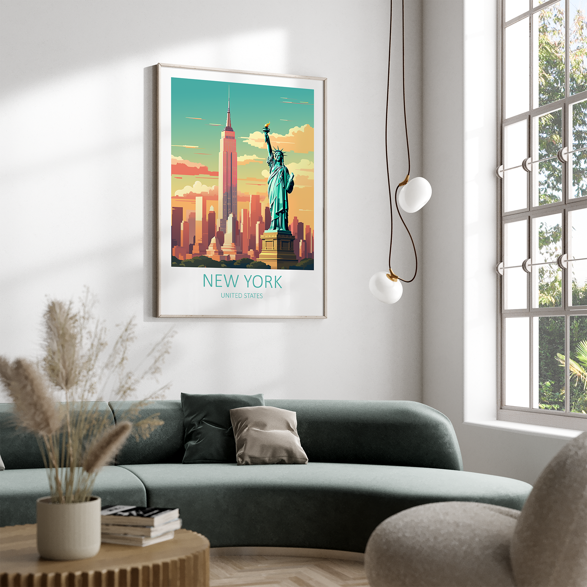 New York - plakat 1 - Just Karikatur