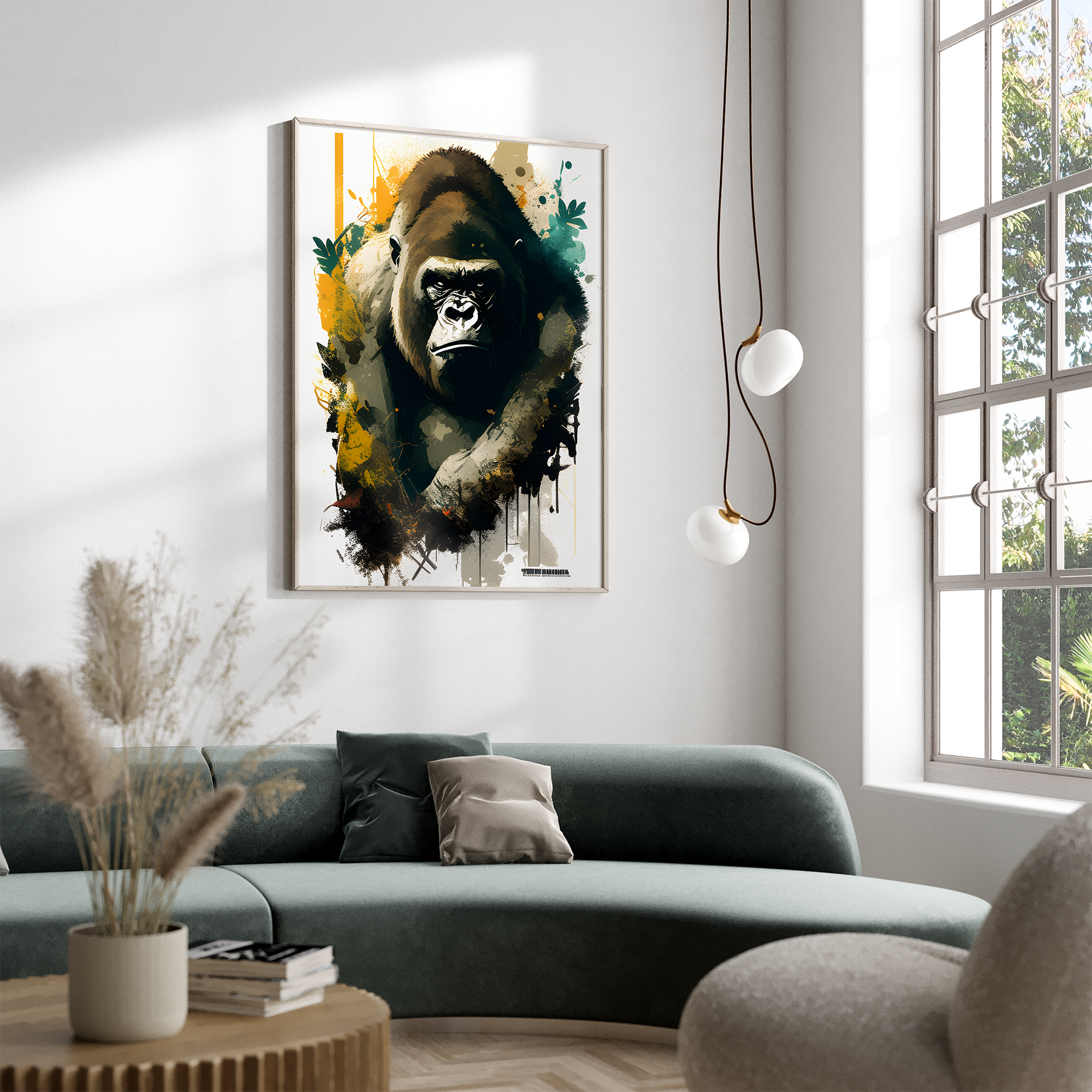 Gorilla - plakat 4 - Just Karikatur