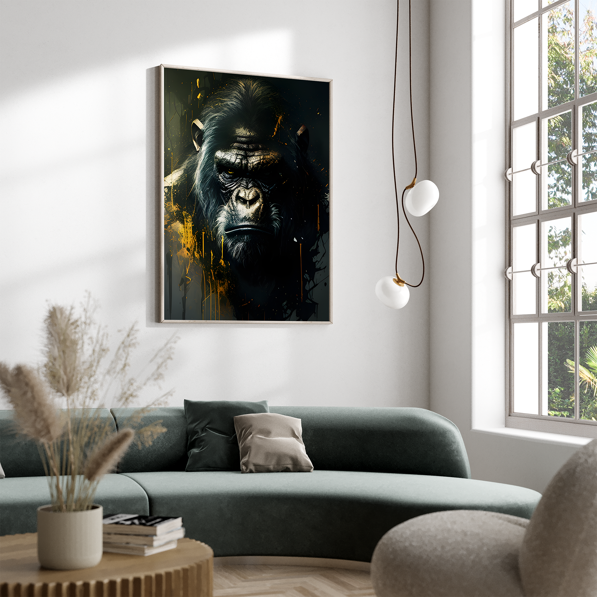 Gorilla - plakat 8 - Just Karikatur