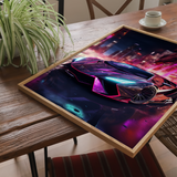 Futuristisk Lamborghini - plakat 2 - Just Karikatur