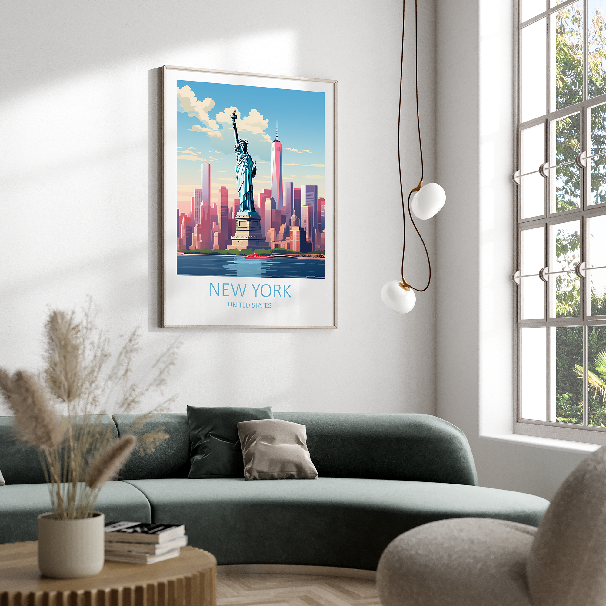 New York - plakat 2 - Just Karikatur