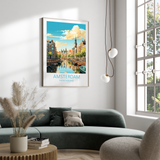 Amsterdam i Holland - plakat 4 - Just Karikatur