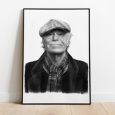 Kim Larsen - Portræt Plakat - Just Karikatur