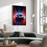 Futuristisk Lamborghini - plakat 9 - Just Karikatur