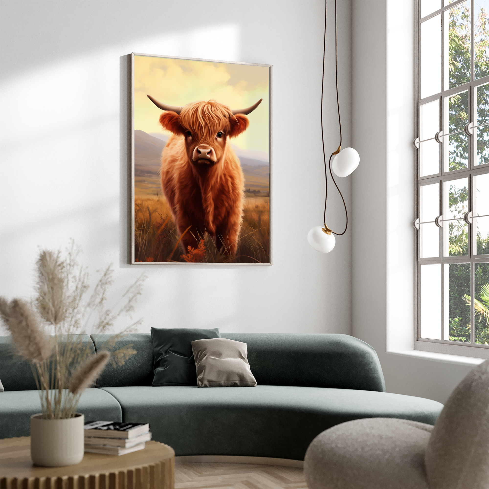 Highland Cattle - plakat 1 - Just Karikatur